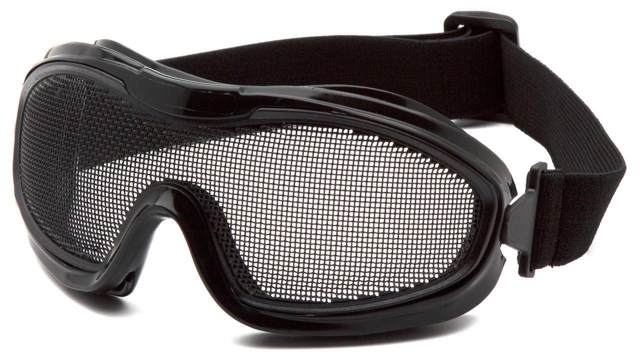 Очки-маска Wire Mesh Goggles сетчатые плетеные Black