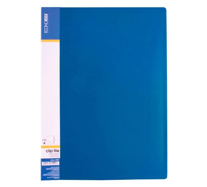 Папка-швидкозшивач Economix A4 Clip A Синій (E31201-02)