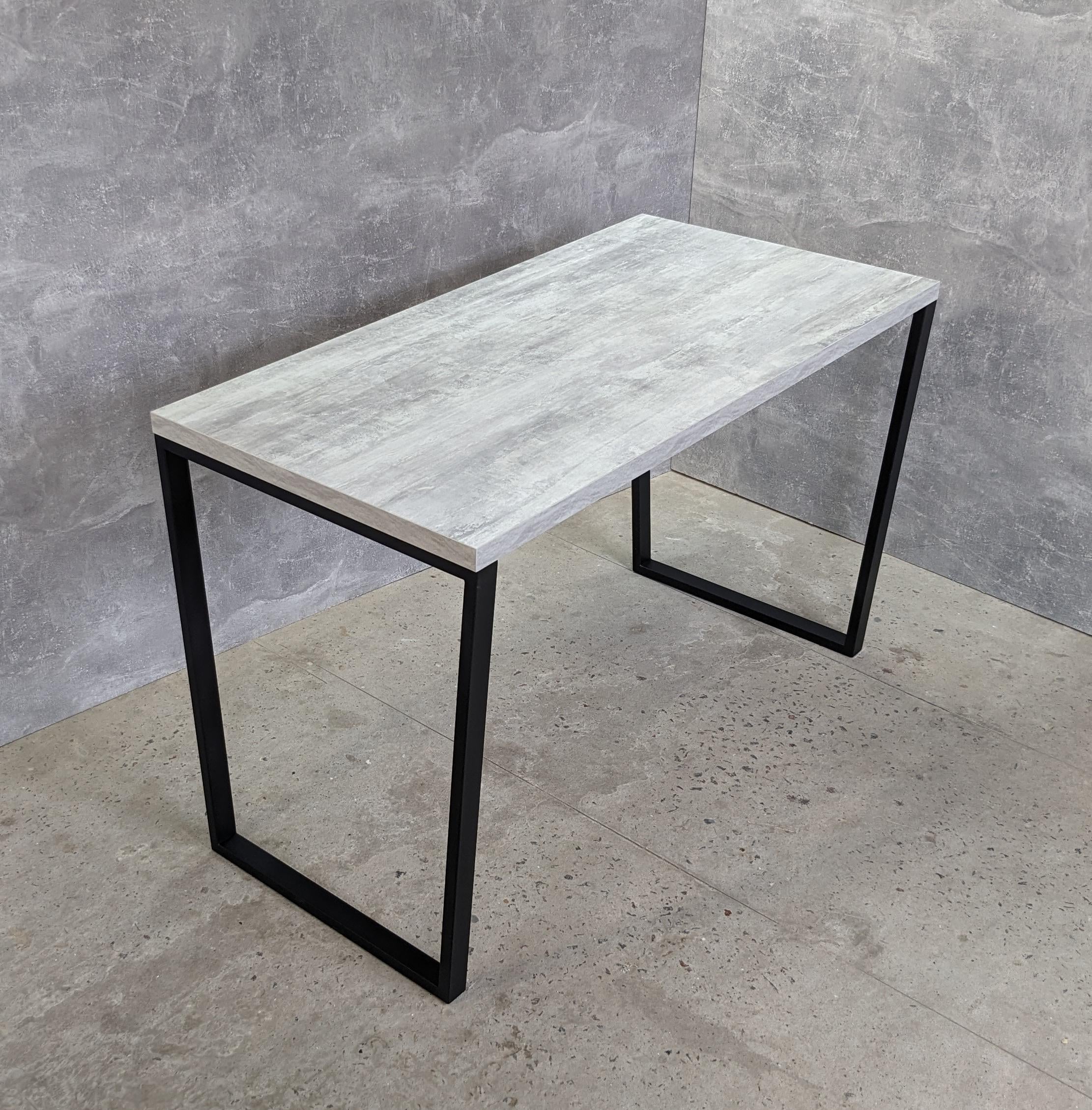 Стол письменный в стиле Лофт М2 1200x600x32 мм/40x20 мм Урбан лайт (29438473)