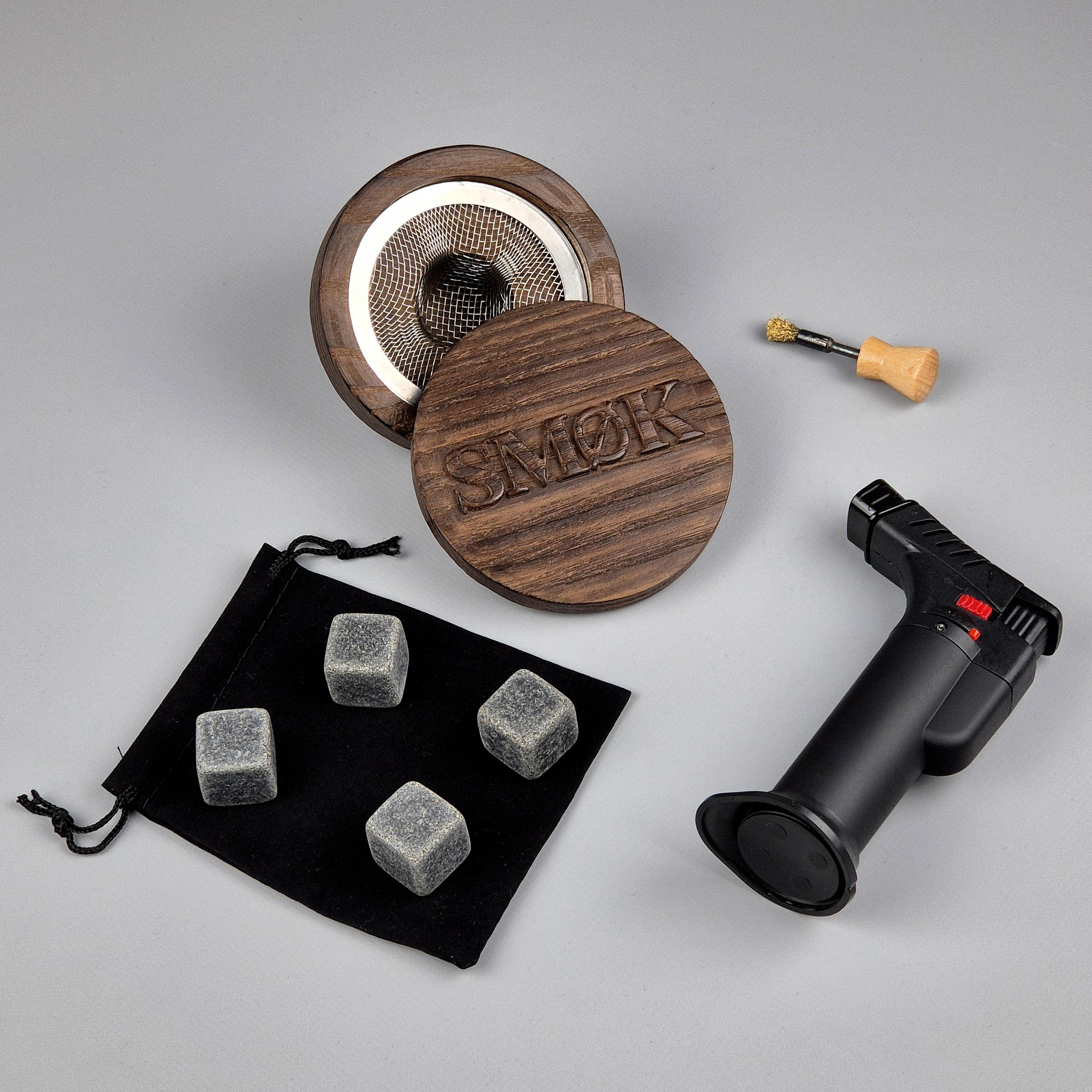 Набор подарочный для копчения виски и коктейлей Smoke Master V5 (26621464) - фото 2