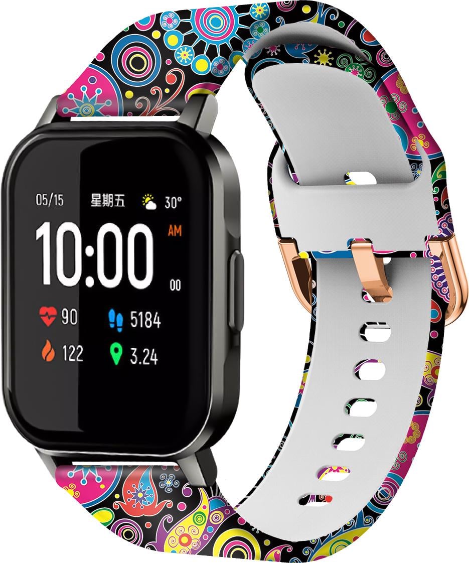 Ремешок Colorful для Haylou Smart Watch 2 LS02 Fireworks (28586)