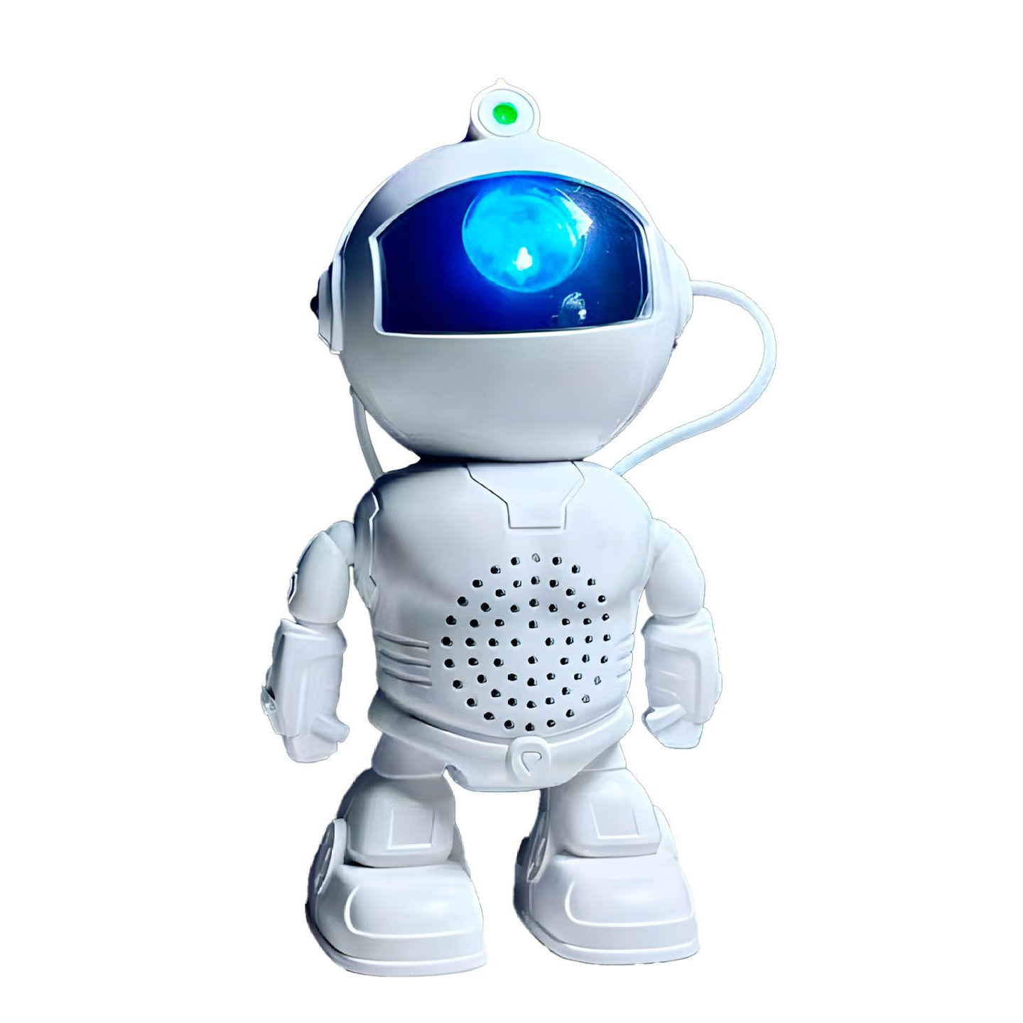 Нічник проектор Робот-космонавт з підсвічуванням Bluetooth з пультом ДК (401102)