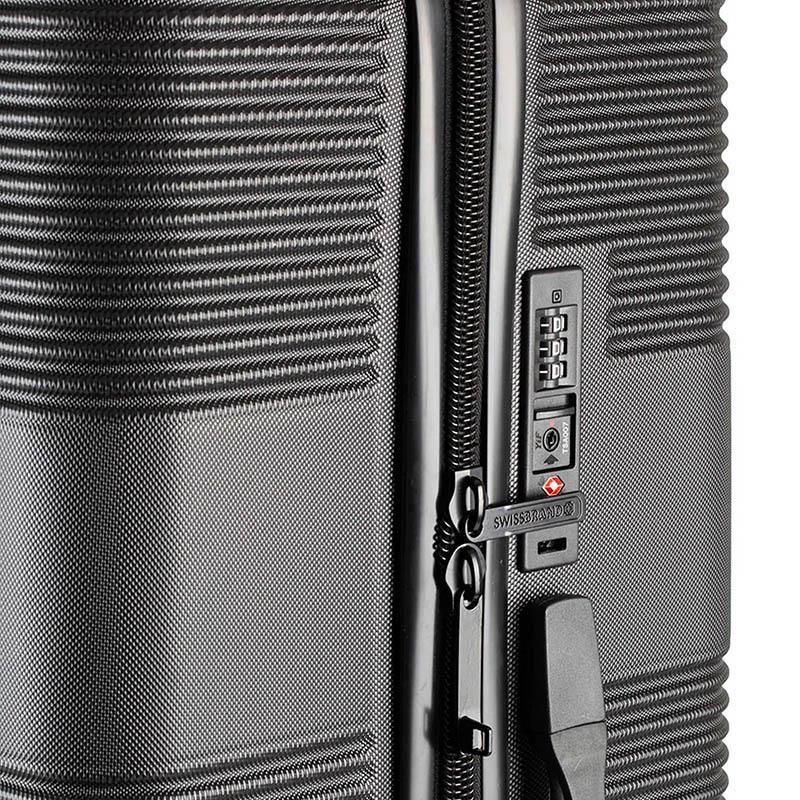 Валіза Swissbrand Cairo M Black (DAS301343) - фото 4 Валіза Swissbrand Cairo M Black (DAS301343) - фото 4