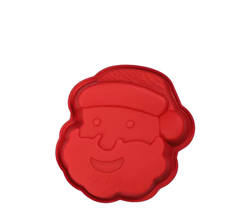 Форма силіконова для випічки у формі Санта Клауса Червоний (ULC-129) Форма силіконова для випічки у формі Санта Клауса Червоний (ULC-129)