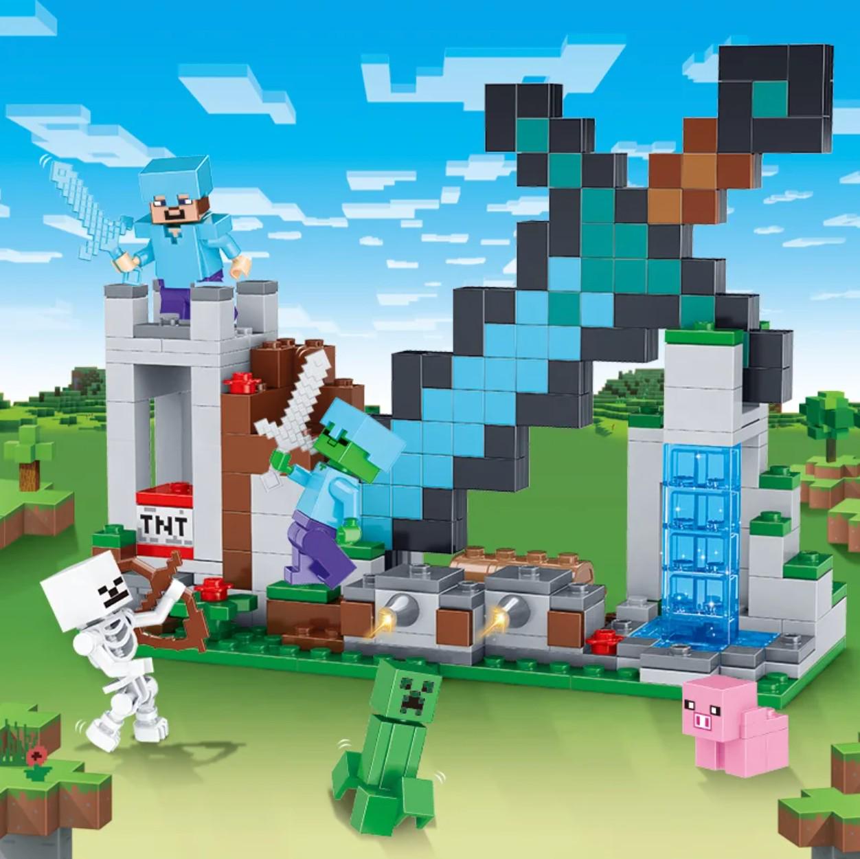 Конструктор Меч у скелі 359 деталей (AA8003) - фото 3 Конструктор Меч у скелі 359 деталей (AA8003) - фото 3