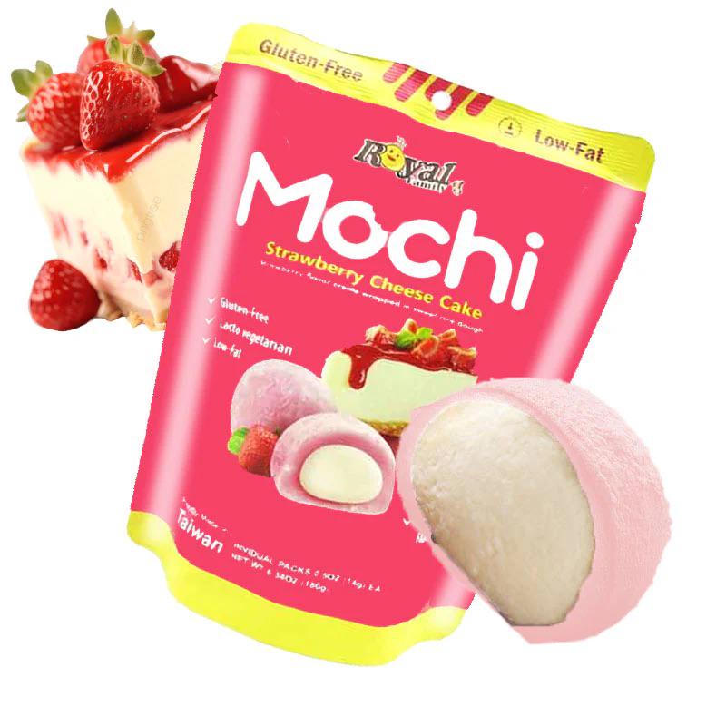Десерт Royal Family Mochi Strawberry Cheese Cake 180 г (20297144) Десерт Royal Family Mochi Strawberry Cheese Cake 180 г (20297144)