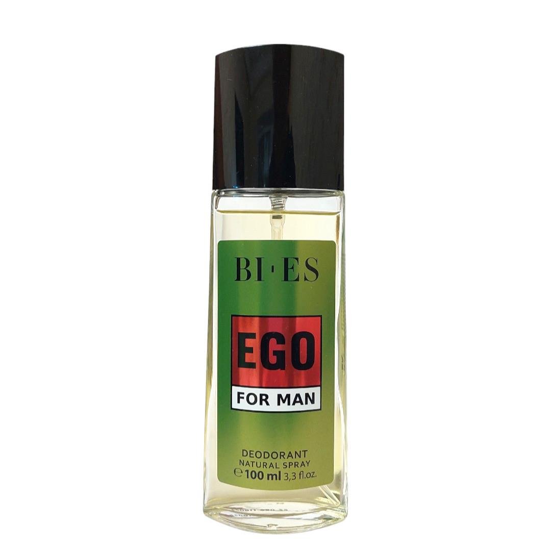 Дезодорант-спрей парфюмированный мужской Bi-es Ego 100 мл (2053832264)