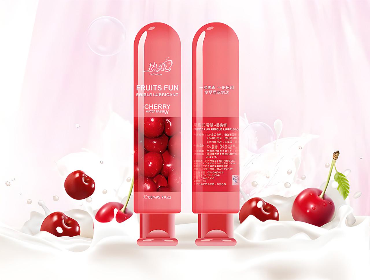 Смазка на водной основе Oral Lubricant для орального и влагалищного секса 80 мл (cherry_RH09NR) - фото 5