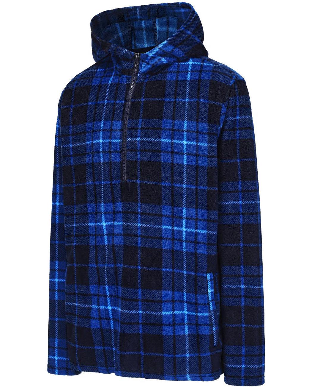 Худые флисовые на молнии 1/4 Gelert 44353618 XL Синий в клетку (2443536184703) - фото 6 Худые флисовые на молнии 1/4 Gelert 44353618 XL Синий в клетку (2443536184703) - фото 6