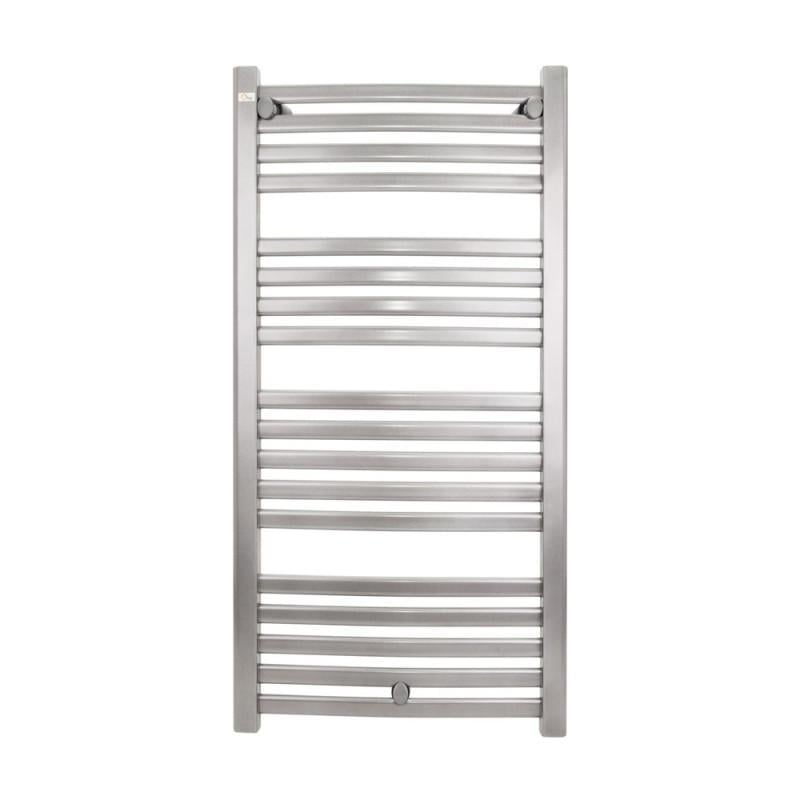 Полотенцесушитель водяной Q-tap Dias (SIL) P18 1000x500 HY (7353)