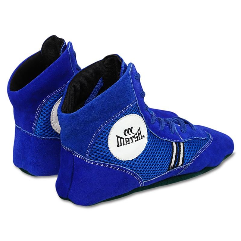 Борцівки для самбо Matsa MA-265 р. 35 Чорно-синій (37240010) - фото 5 Борцівки для самбо Matsa MA-265 р. 35 Чорно-синій (37240010) - фото 5