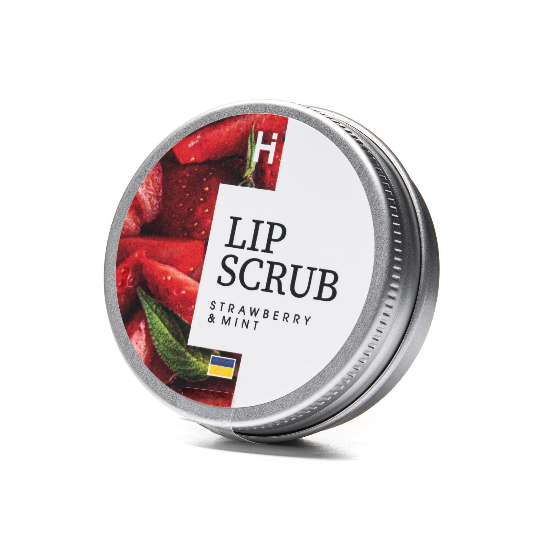 Скраб для губ Hillary Lip Scrub Strawberry Mint 30 г (HI-05-095)