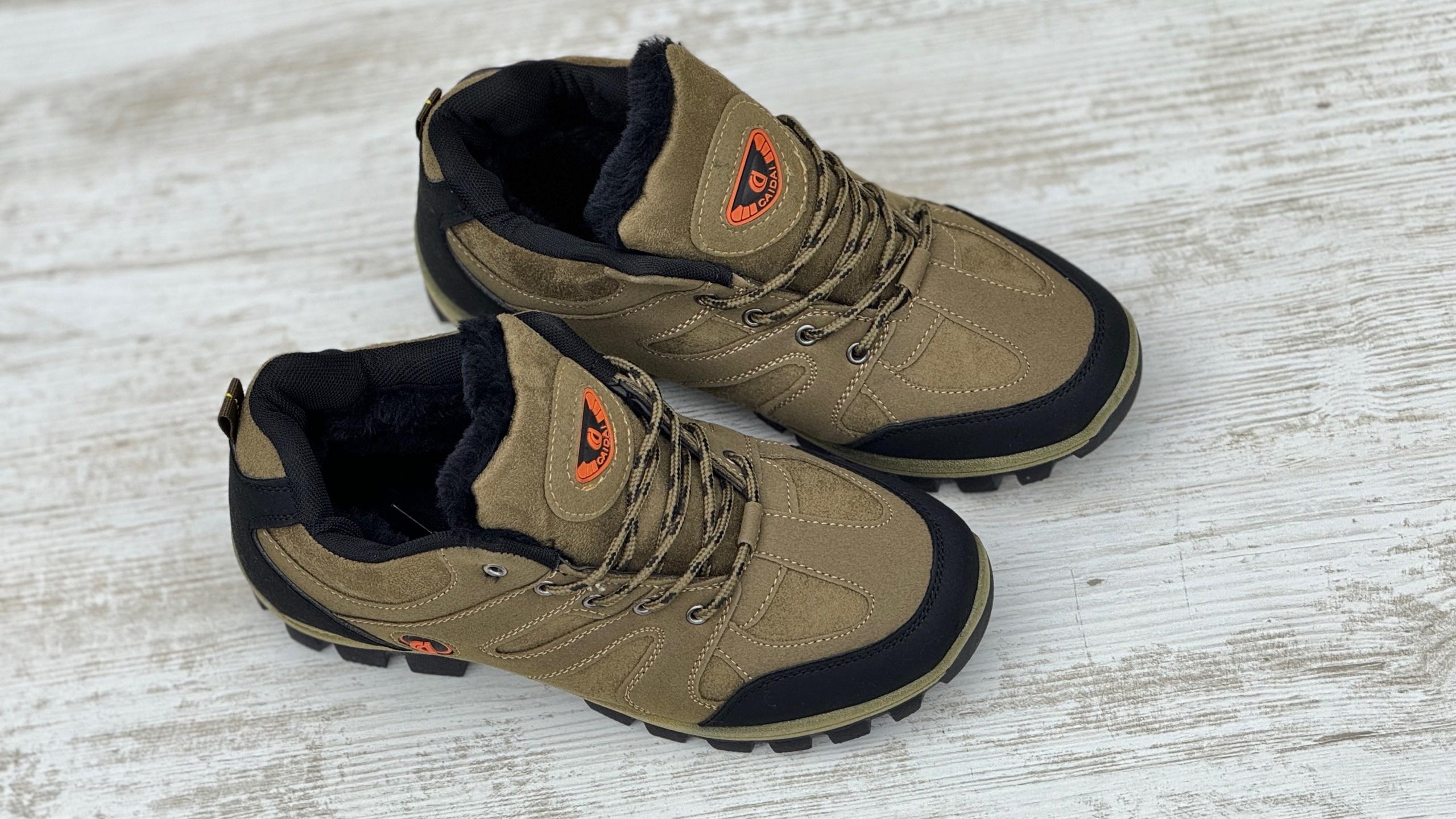 Кросівки чоловічі зимові 3504 на шнурках р. 44 Коричневий - фото 5 Кросівки чоловічі зимові 3504 на шнурках р. 44 Коричневий - фото 5