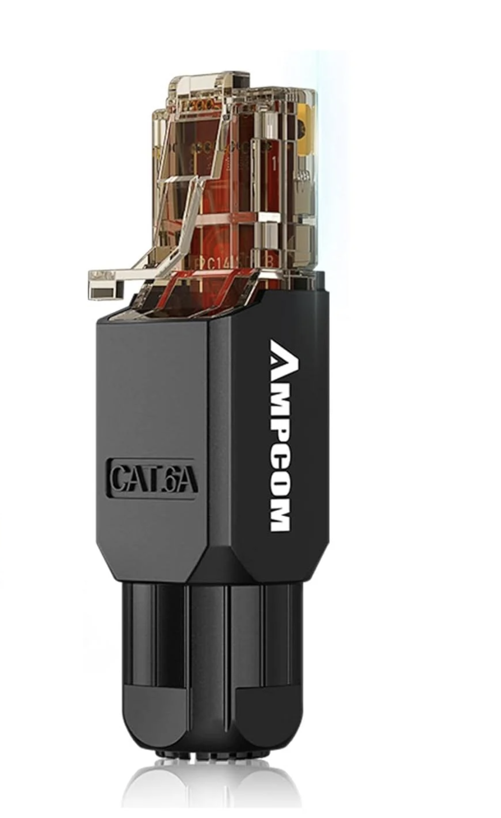 Коннектор быстрый RJ45 CAT6A 10Gbps для LAN кабелей монтаж без инструмента (00-00027984)