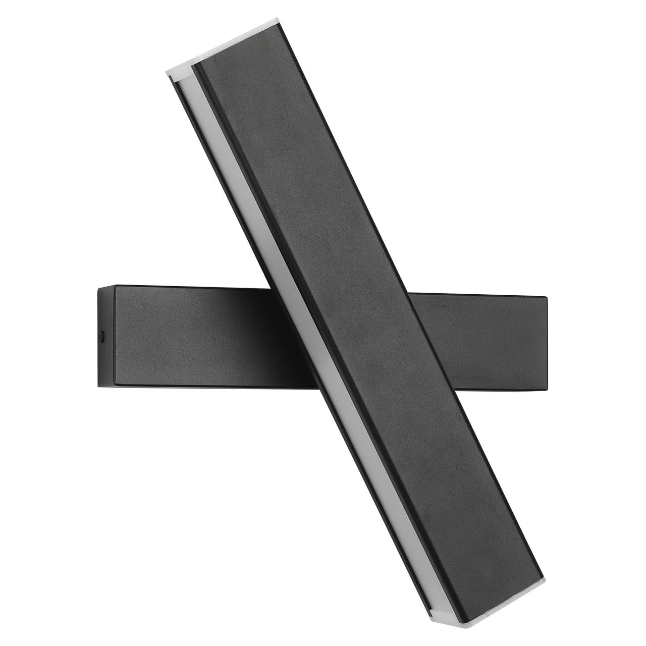 Настенный светильник PLANK-1 BK LED 10 Вт 800 Лм 4000К Черный (V9496788012518)