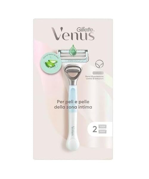 Станок для бритья интимных зон Gillette Venus Satin Care дополнительный картридж