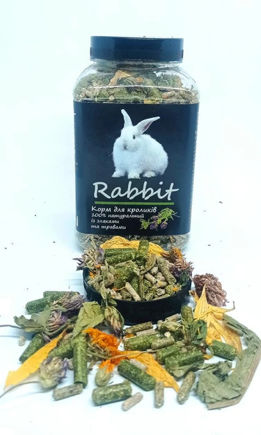 Корм для кроликов Буся Rabbit "Со злаками и травами" 500 г