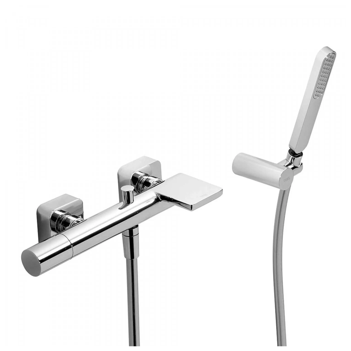 Смеситель для ванной Tres Loft-Tres с ручным душем Хром (20017001)