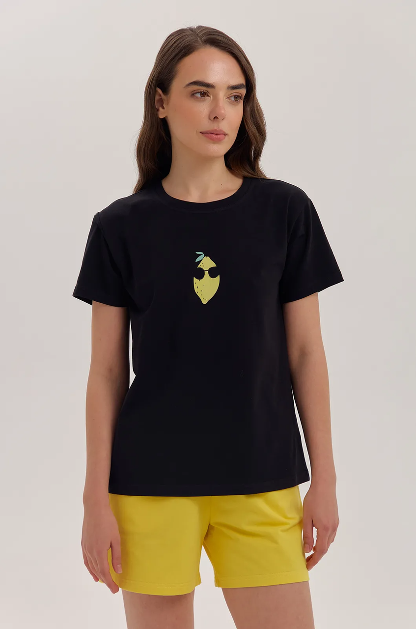 Пижама женская Ellen LEMON STYLE 2970/22/04 L Черный (31329138)