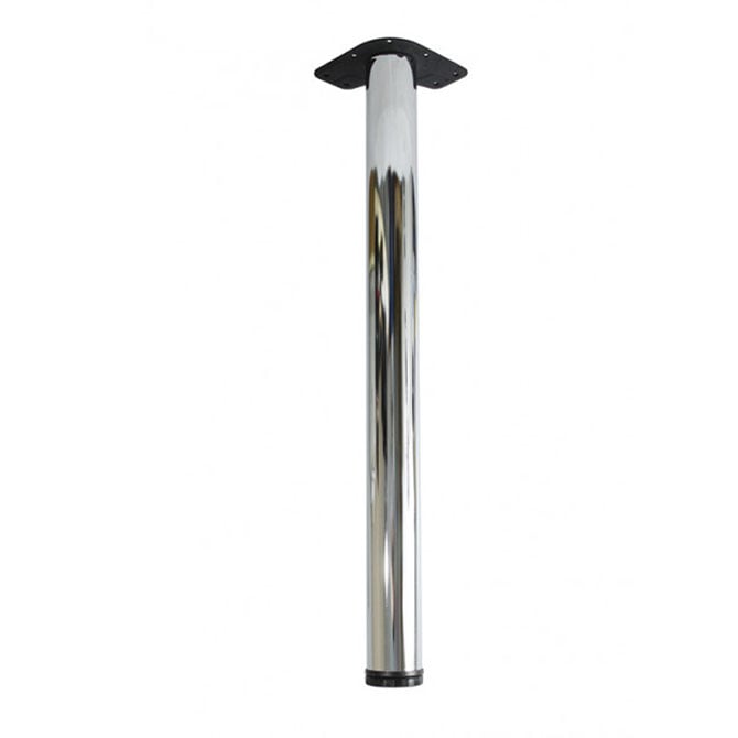 Опора меблева 60/710 посилена Хром