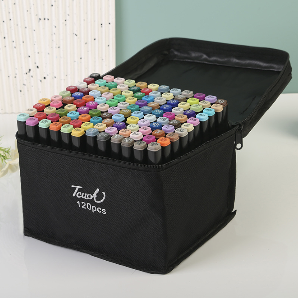 Набор маркеров Sketchmarker 120 шт. в сумке Разноцветный (Е500084)