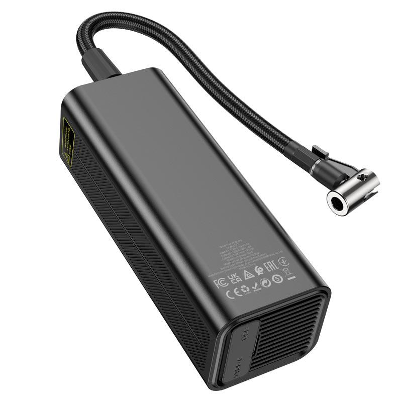 Компрессор автомобильный Hoco ZP7 5000 mAh Black - фото 8