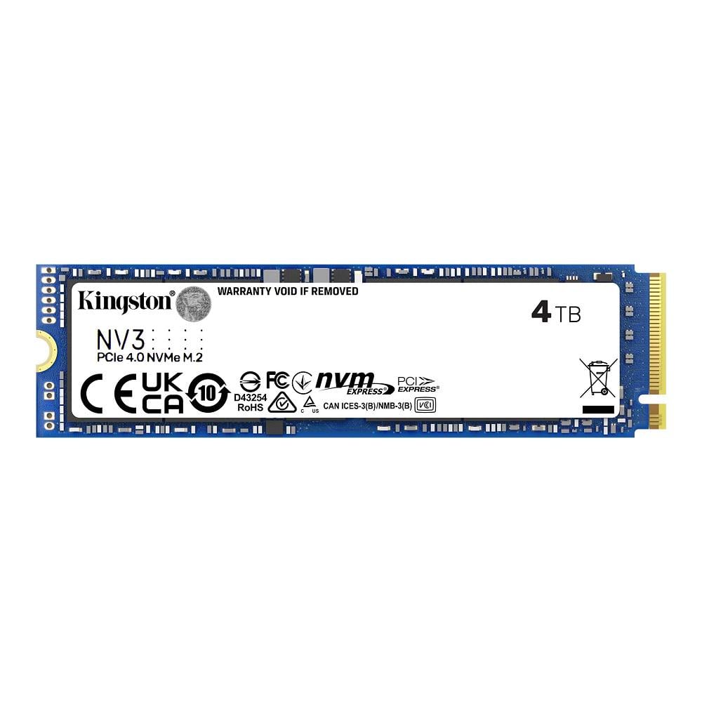Накопитель SSD M.2 Kingston NV3 4000 Гб NVMe 2280 PCIe 4.0 x4 3D NAND (34602867)