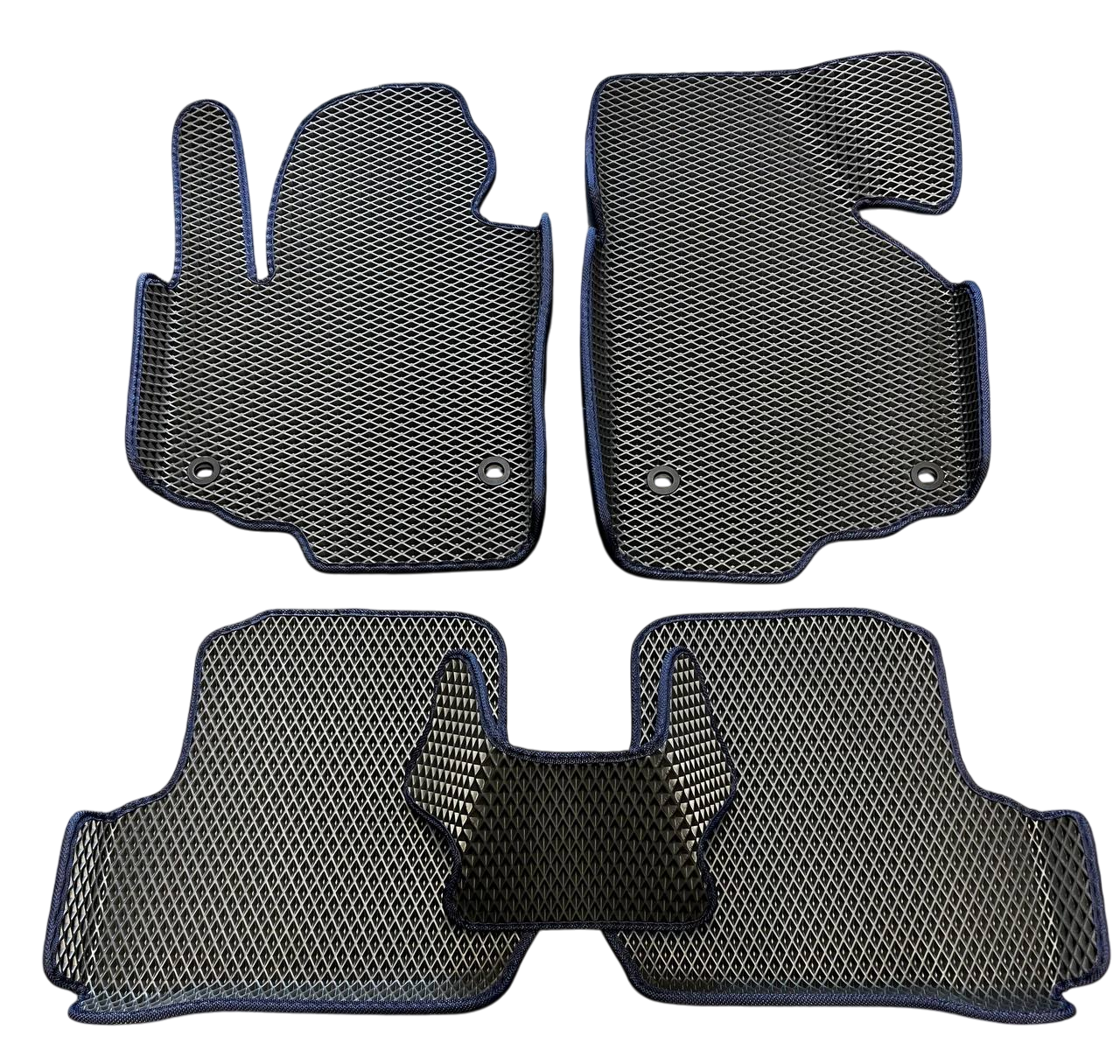 Коврики EVA с бортиками в салон для Volkswagen Golf 5 2004-2009 гг. Черный (1984985223)