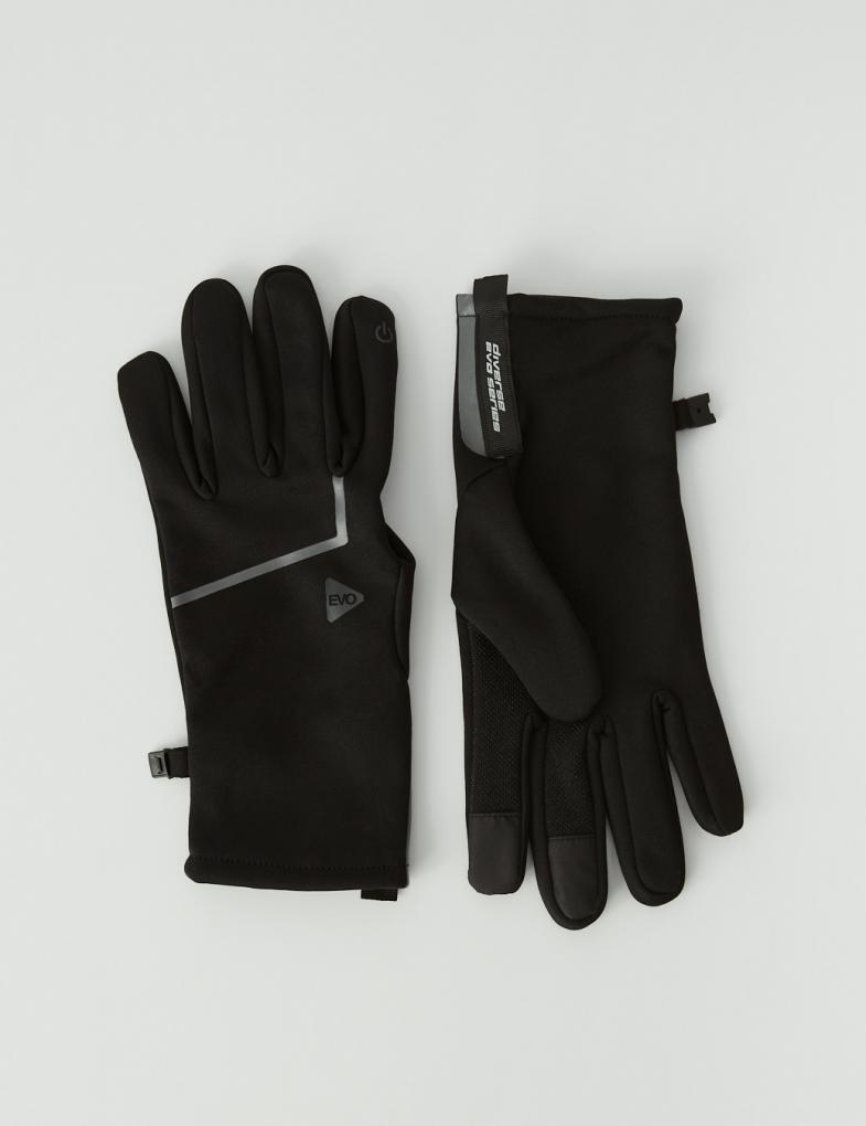 Перчатки зимние мужские Diverse EVO GRAB M/L Черный (5902598924711)
