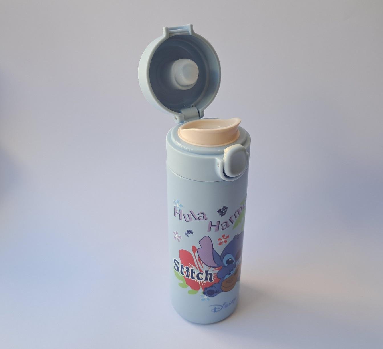 Термос детский с принтом Стич 400 мл Синий (HH-731) - фото 2 Термос детский с принтом Стич 400 мл Синий (HH-731) - фото 2