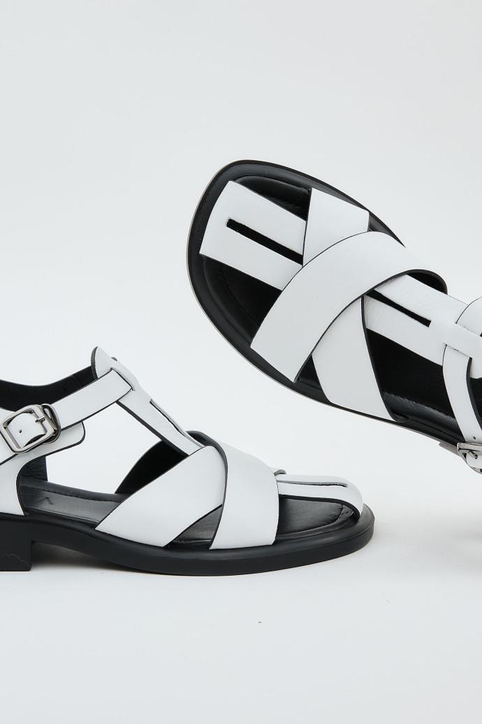 Сандалии женские LONZA на платформе р. 36 Белый (200199) - фото 2 Сандалии женские LONZA на платформе р. 36 Белый (200199) - фото 2