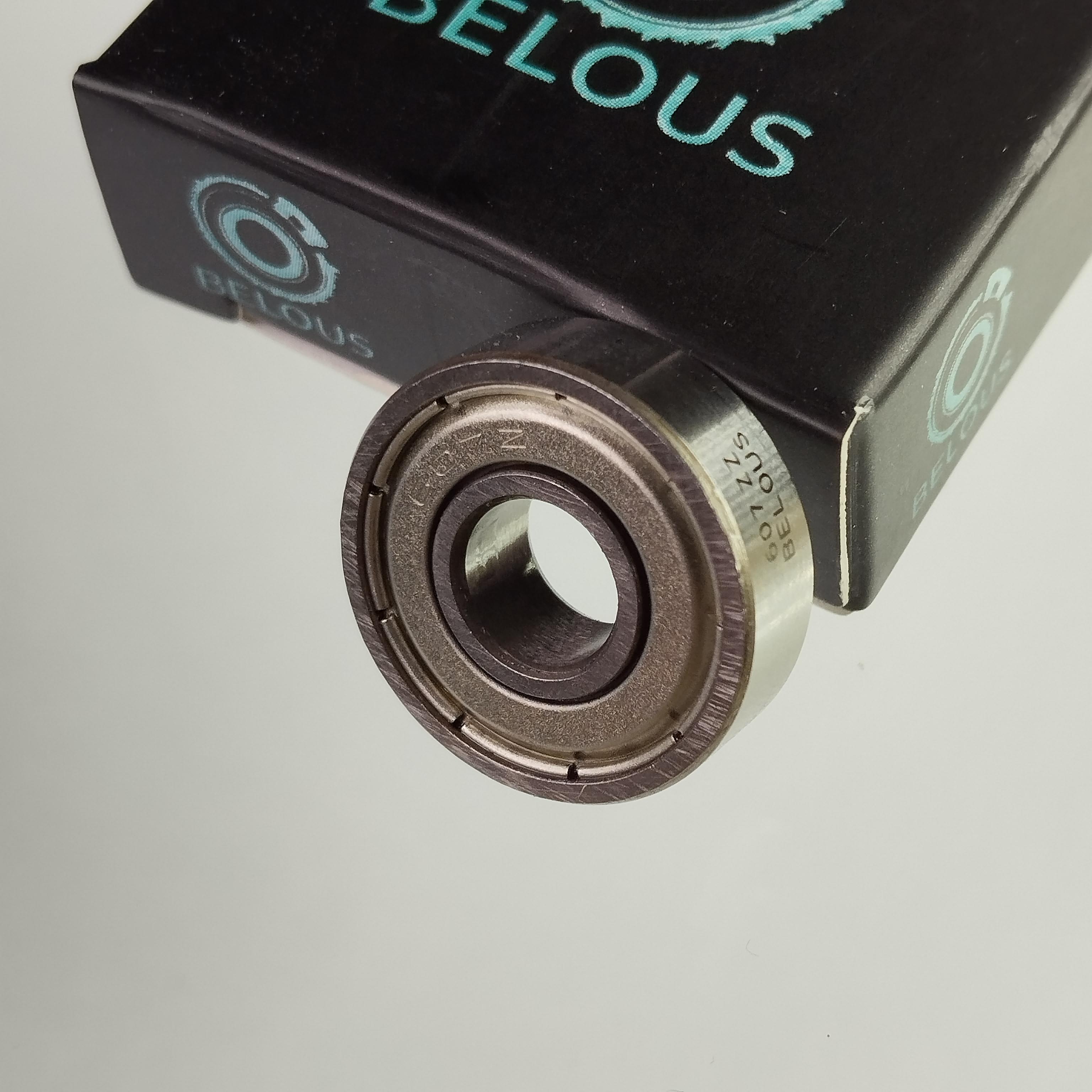 Підшипник BELOUS 607 ZZ кульковий однорядний 7 мм x 19 мм x 6 мм gcr15 ABEC3 rpm12000 (100067)