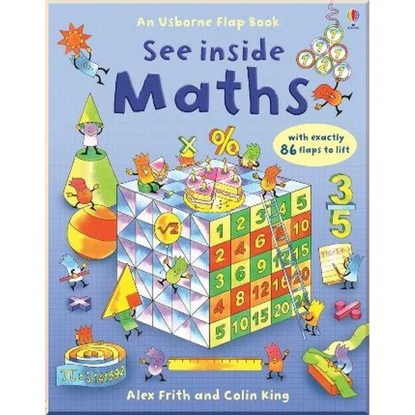 Книга Usborne "See inside Maths" Alex Frith Colin King Minna Lacey (ISBN:9780746087565)