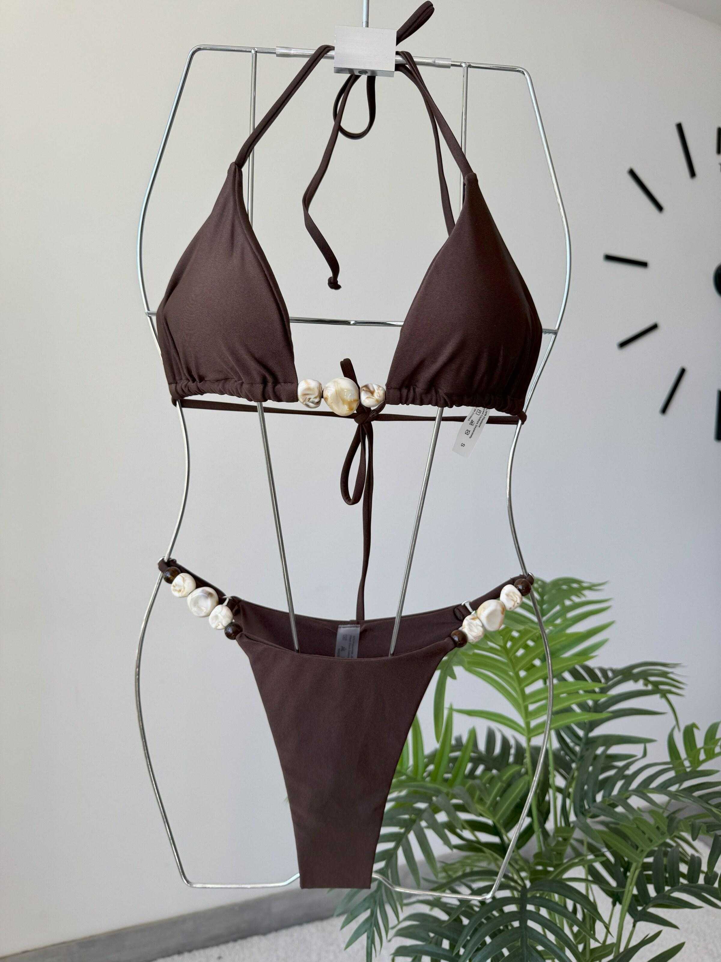 Купальник женский Nova Vega раздельный S Шоколадный (105-L023) - фото 6 Купальник женский Nova Vega раздельный S Шоколадный (105-L023) - фото 6