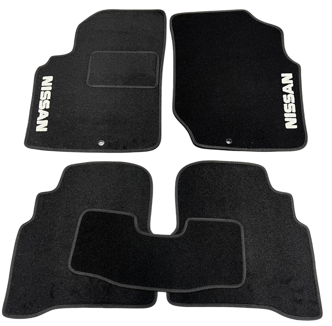 Килимки в салон ворсові для Nissan Almera Classic B10 2006- BLCCR1407 5 шт. Чорний (27326801)
