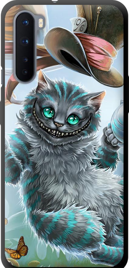 Чехол на OnePlus Nord Чеширский кот 2 (3993b-2046-42517)