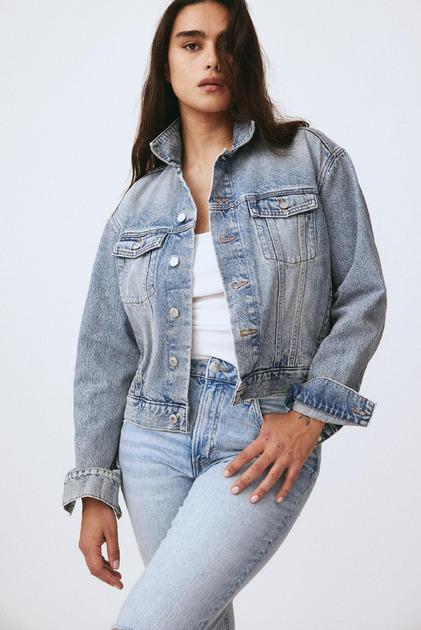 Джинси H&M 1199187П р. 34 Блакитний - фото 4 Джинси H&M 1199187П р. 34 Блакитний - фото 4