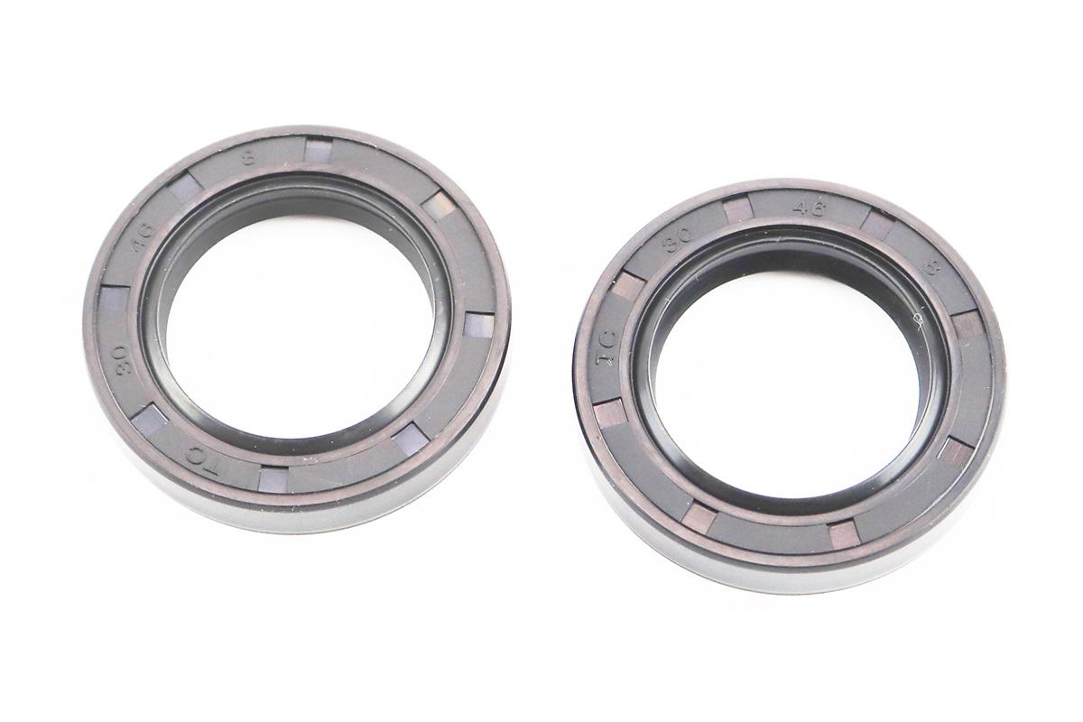 Комплект сальников коленвала 30x46x8 мм к двигателям 173F/177F и их аналогам 2 шт. (607018)