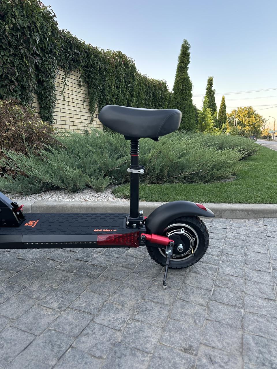 Електросамокат з сидіння Kugoo M4 Max+ Plus NFC key Dual motor 21 Ah 2000W (2622145559) - фото 4 Електросамокат з сидіння Kugoo M4 Max+ Plus NFC key Dual motor 21 Ah 2000W (2622145559) - фото 4