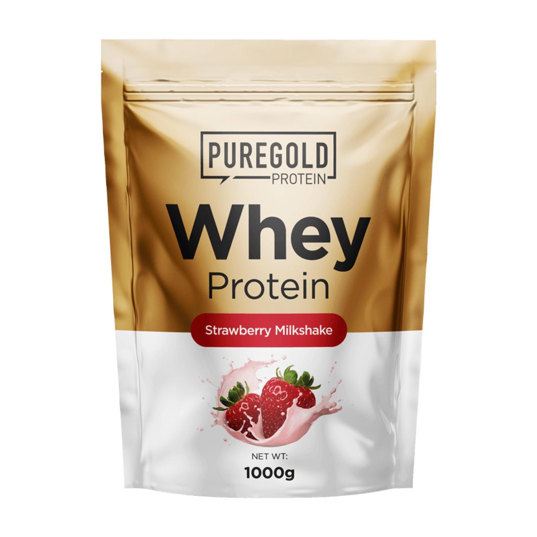 Протеин сывороточный Whey Protein 1000 г Strawberry Milkshake (2022-09-0585)