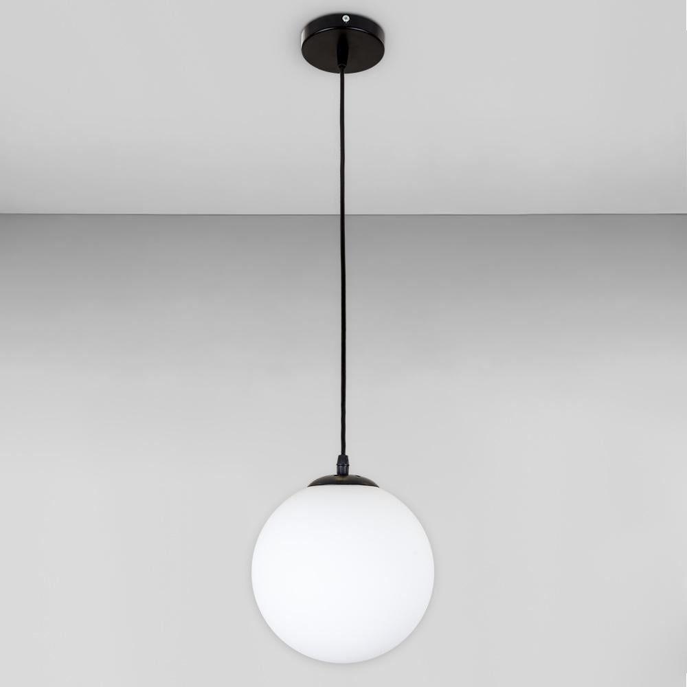 Люстра подвесная шар Light House LS-18601F-1 BK/WH Черный/Белый