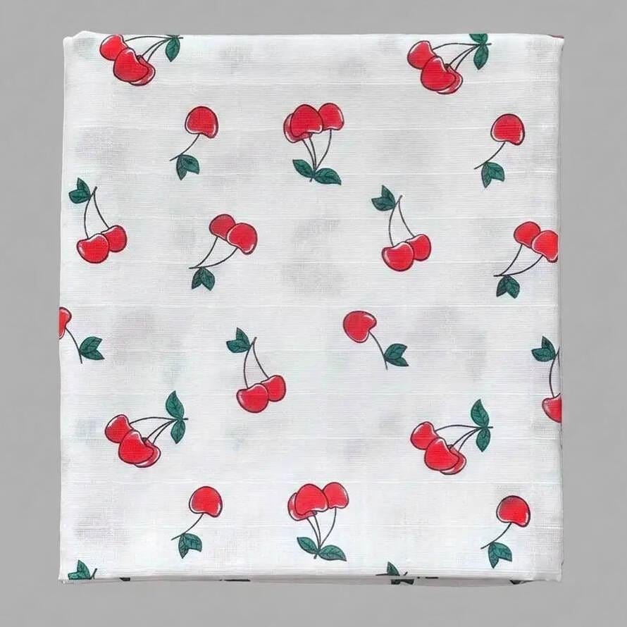 Пелюшка дитяча BST двошарова муслінова 90х80 см Бежевий/Молочний (a2192dfa)