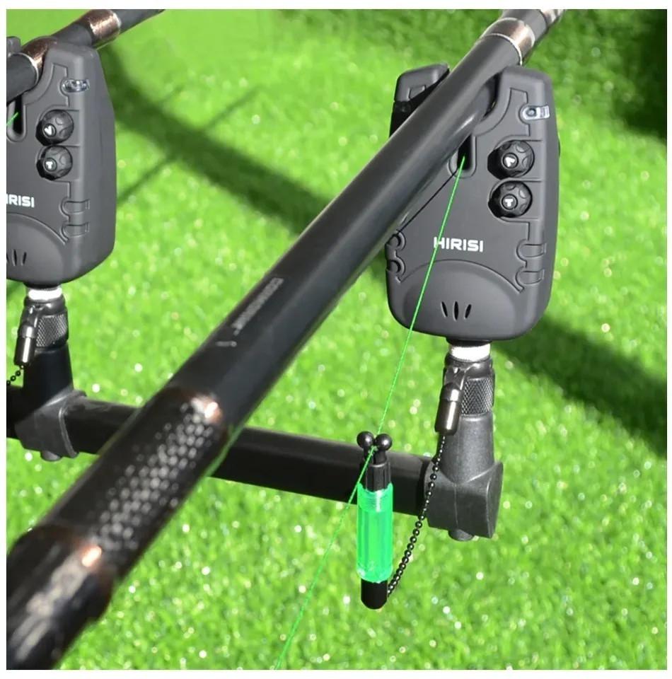 Комплект сигнализаторов поклевки Hirisi SQ-3 с пейджером и свингеры в кейсе (2703637468) - фото 3 Комплект сигнализаторов поклевки Hirisi SQ-3 с пейджером и свингеры в кейсе (2703637468) - фото 3