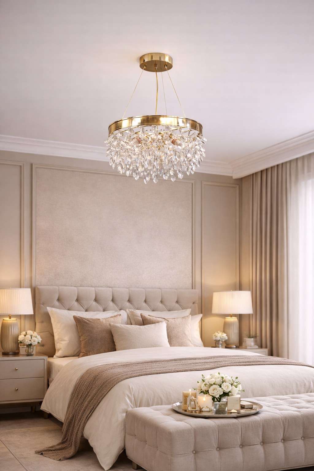 Зеркало Aurora Crystal Bloom Е14 6 шт. без ламп в комплекте (20155/500GD) Зеркало Aurora Crystal Bloom Е14 6 шт. без ламп в комплекте (20155/500GD)