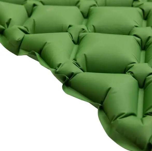 Коврик надувной из TPU с подушкой 190х55х3 см Зеленый (SJ-0084GR) - фото 4