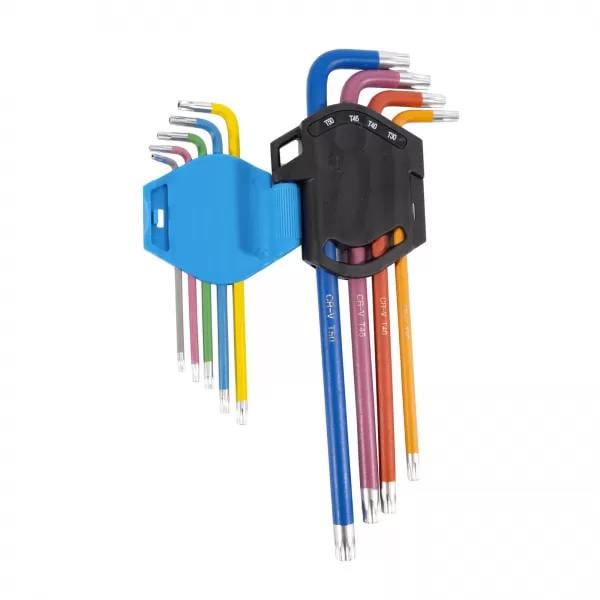 Набір подовжених імбус-ключів з кулькою XTLine XT0819 9 шт. (2703605588)