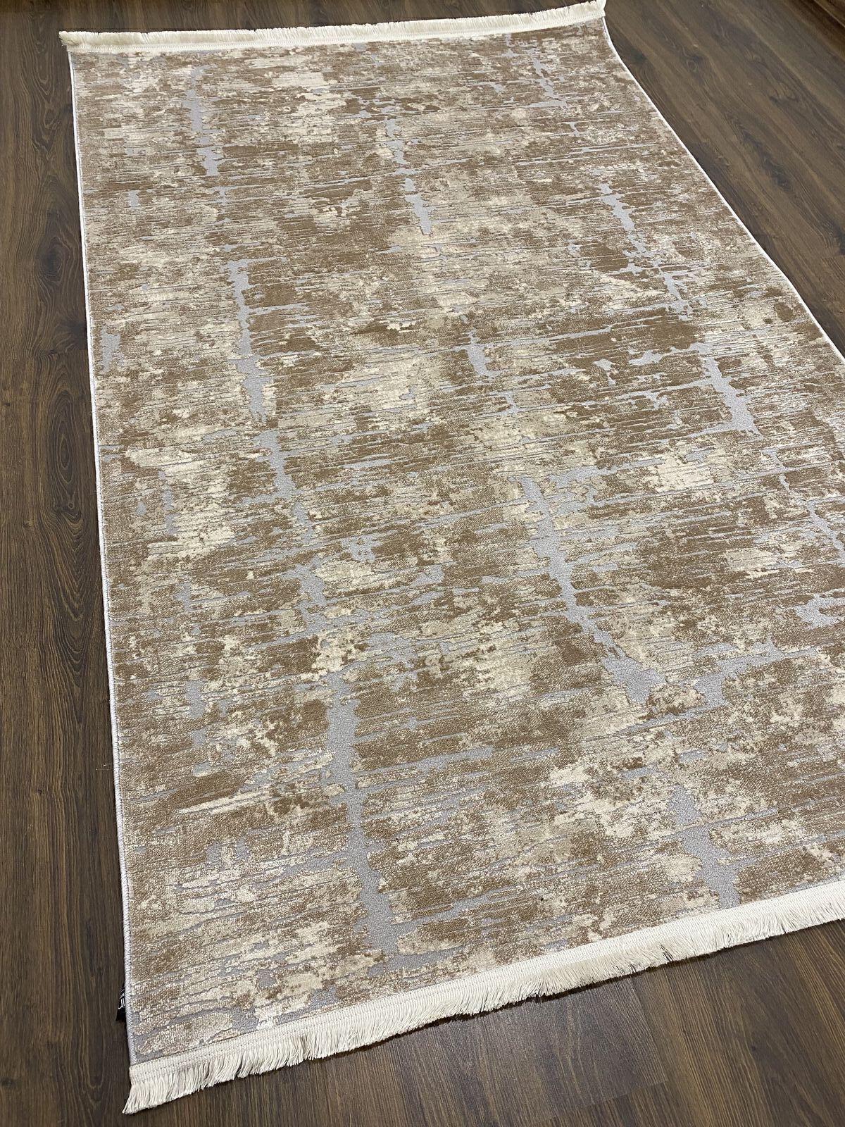 Ковер Saten 0327M 2,5х3,5 м Beige/Grey (5333-40) - фото 6