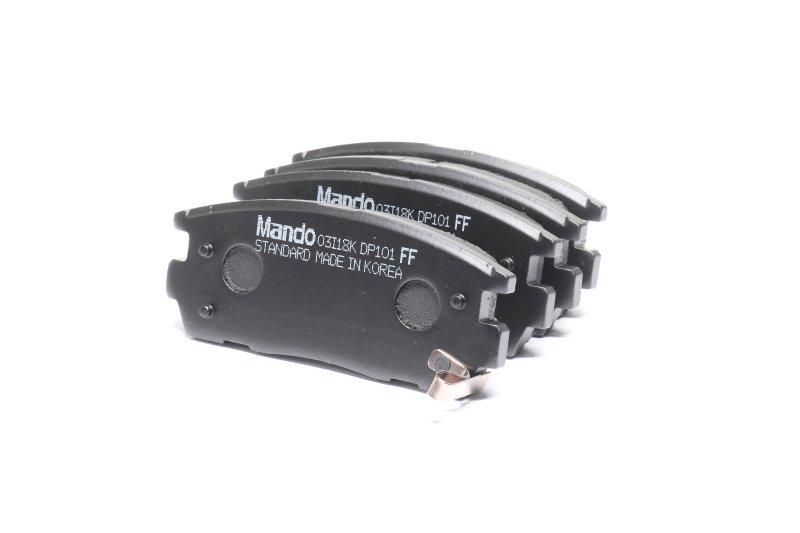 Колодки тормозные дисковые Chevrolet Captiva задние (MPD29 MANDO)