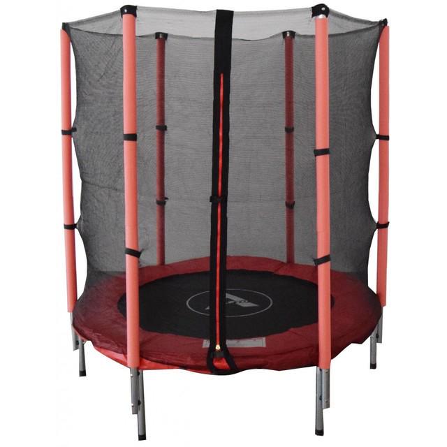Батут детский Atleto комнатный с сеткой 140 см Красный (21000401) - фото 17 Батут детский Atleto комнатный с сеткой 140 см Красный (21000401) - фото 17