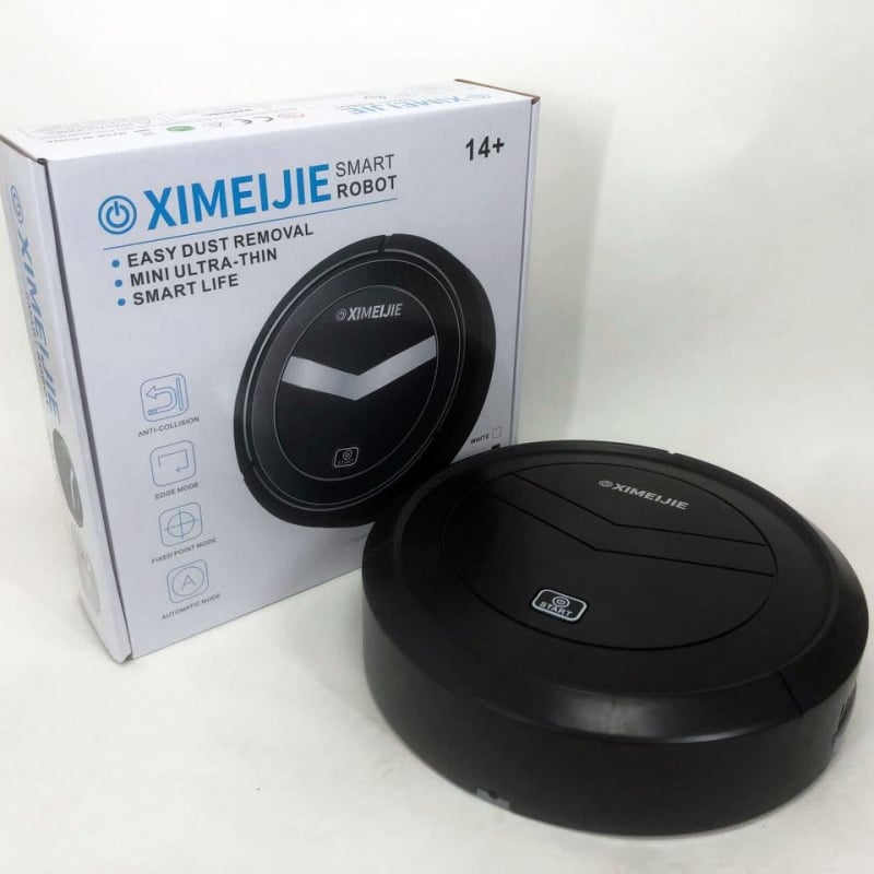 Робот-пилосос Ximeijie Mop автоматичний на акумуляторі Black (tf4298) - фото 12 Робот-пилосос Ximeijie Mop автоматичний на акумуляторі Black (tf4298) - фото 12